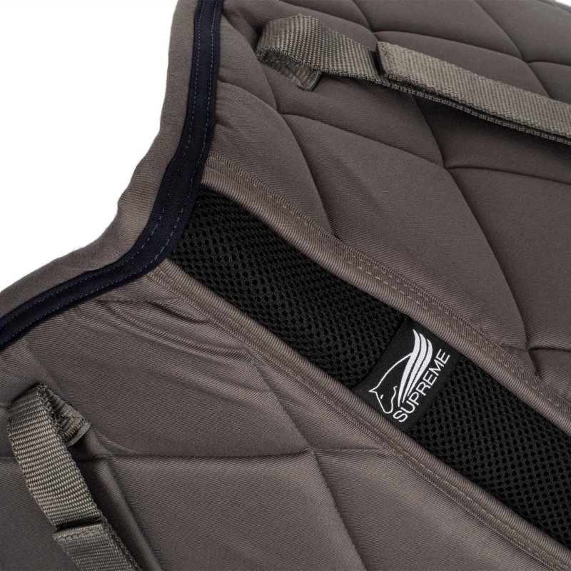 Supreme Sottosella dressage pony trapuntato - Grigio/Blu navy