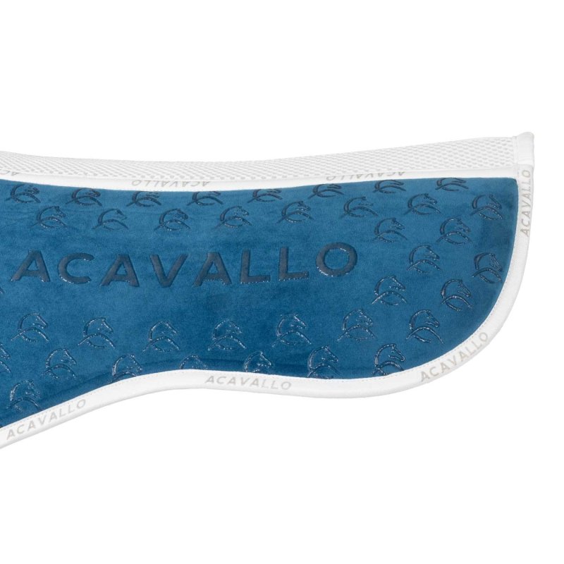 Acavallo Compensatore dressage Memory Foam Louvre Grip - Ocean