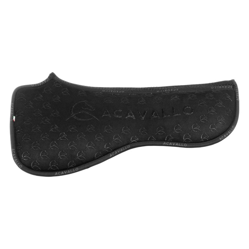 Acavallo Compensatore dressage Memory Foam Louvre Grip - Nero