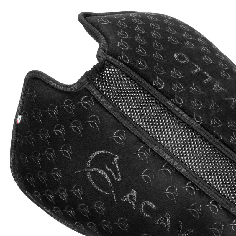 Acavallo Compensatore dressage Memory Foam Louvre Grip - Nero
