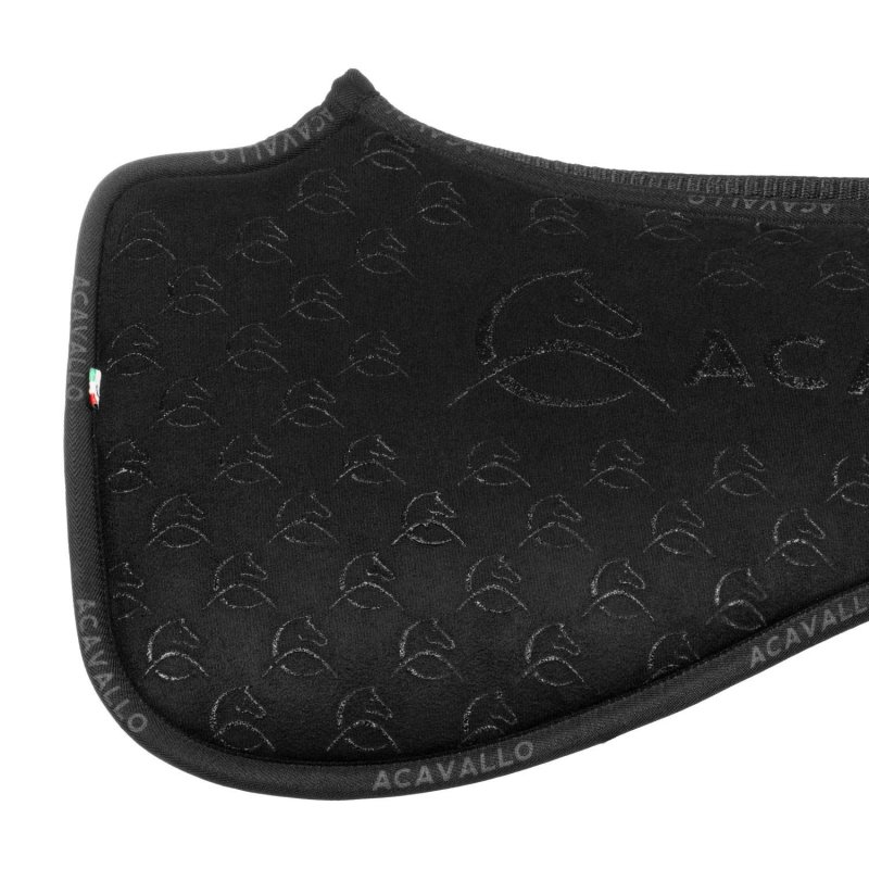 Acavallo Compensatore dressage Memory Foam Louvre Grip - Nero