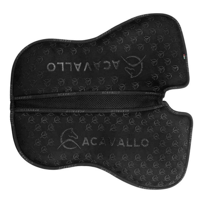 Acavallo Compensatore dressage Memory Foam Louvre Grip - Nero