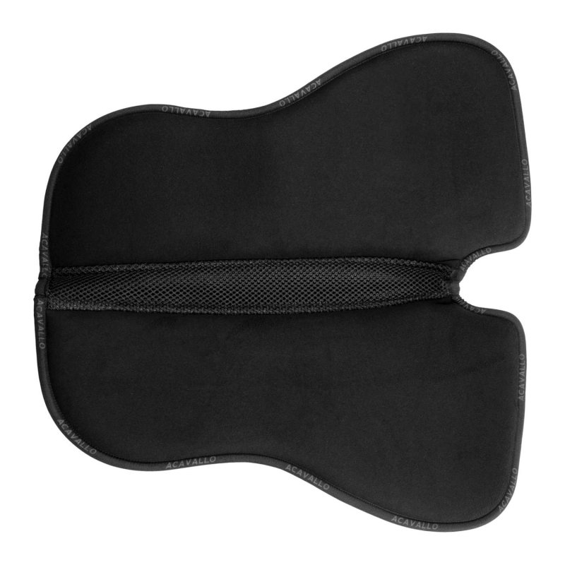 Acavallo Compensatore dressage Memory Foam Louvre Grip - Nero