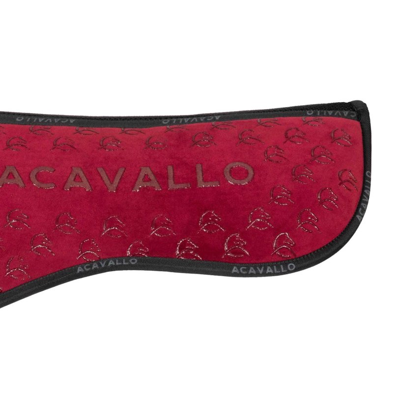 Acavallo Compensatore dressage Memory Foam Louvre Grip - Vinaccia