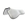 Acavallo Compensatore dressage Memory Foam camoscio e silicone - Bianco