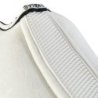 Acavallo Compensatore dressage Memory Foam camoscio e silicone - Bianco