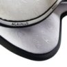 Acavallo Compensatore dressage Memory Foam camoscio e silicone - Bianco