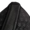 Acavallo Compensatore dressage Memory Foam camoscio e silicone - Nero