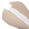 Acavallo Compensatore dressage Memory Foam bambù e silicone - Sabbia/Bianco