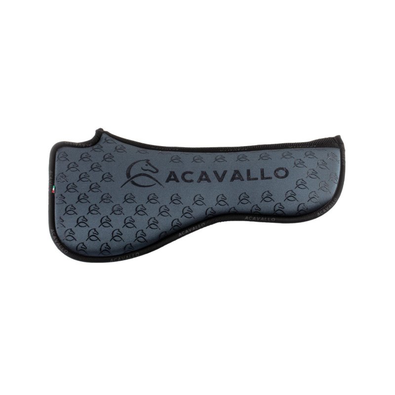 Acavallo Compensatore dressage Memory Foam bambù e silicone - Smoke Dore/Nero