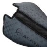 Acavallo Compensatore dressage Memory Foam bambù e silicone - Smoke Dore/Nero