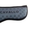 Acavallo Compensatore dressage Memory Foam bambù e silicone - Smoke Dore/Nero