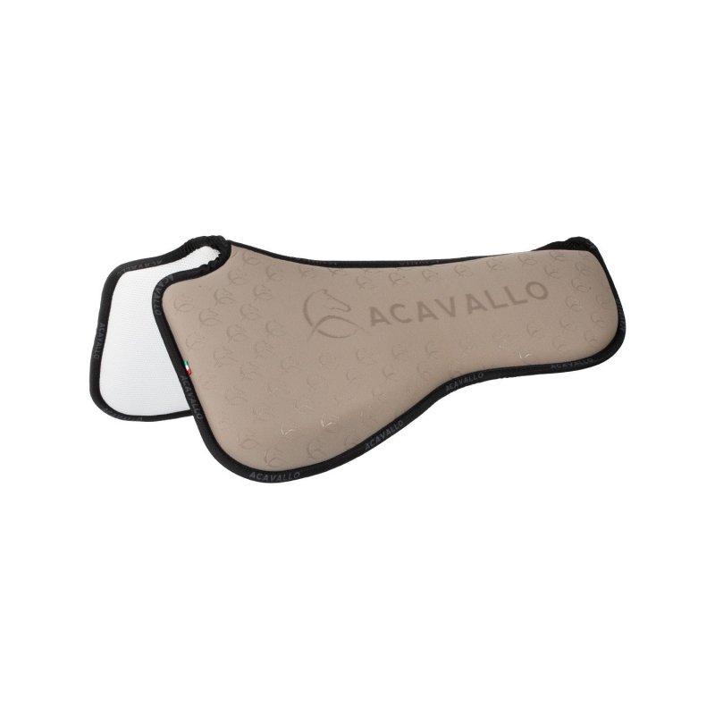 Acavallo Compensatore dressage Memory Foam bambù e silicone - Terra/Nero