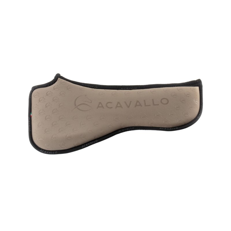 Acavallo Compensatore dressage Memory Foam bambù e silicone - Terra/Nero