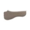 Acavallo Compensatore dressage Memory Foam bambù e silicone - Terra/Bianco