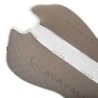 Acavallo Compensatore dressage Memory Foam bambù e silicone - Terra/Bianco