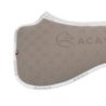 Acavallo Compensatore dressage Memory Foam bambù e silicone - Terra/Bianco