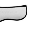 Acavallo Compensatore dressage Memory Foam bambù e silicone - Bianco/Nero
