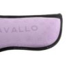 Acavallo Compensatore dressage Memory Foam bambù e silicone - Lilla/Nero