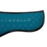 Acavallo Compensatore dressage Memory Foam bambù e silicone - Petrolio/Nero