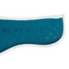 Acavallo Compensatore dressage Memory Foam bambù e silicone - Petrolio/Bianco