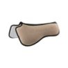 Acavallo Compensatore dressage Memory Foam bambù e silicone - Sabbia/Nero