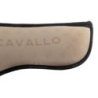 Acavallo Compensatore dressage Memory Foam bambù e silicone - Sabbia/Nero