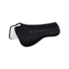 Acavallo Compensatore dressage Memory Foam bambù e silicone - Nero