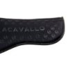 Acavallo Compensatore dressage Memory Foam bambù e silicone - Nero