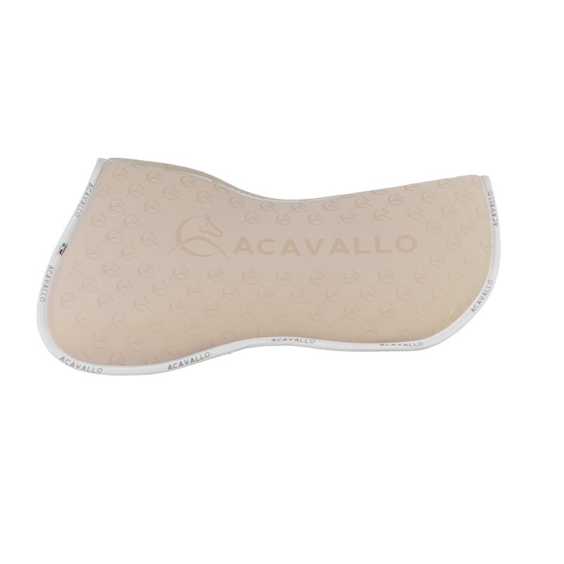 Acavallo Compensatore Memory Foam in bambù con grip silicone - Sabbia/Bianco