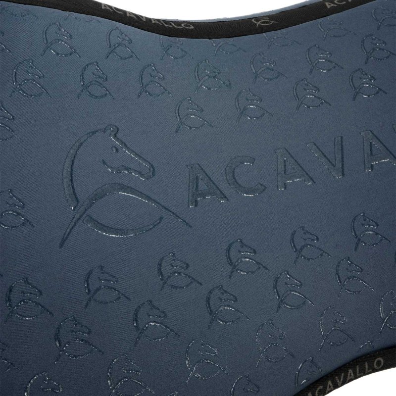 Acavallo Compensatore Memory Foam in bambù con grip silicone - Smoke Dore/Nero