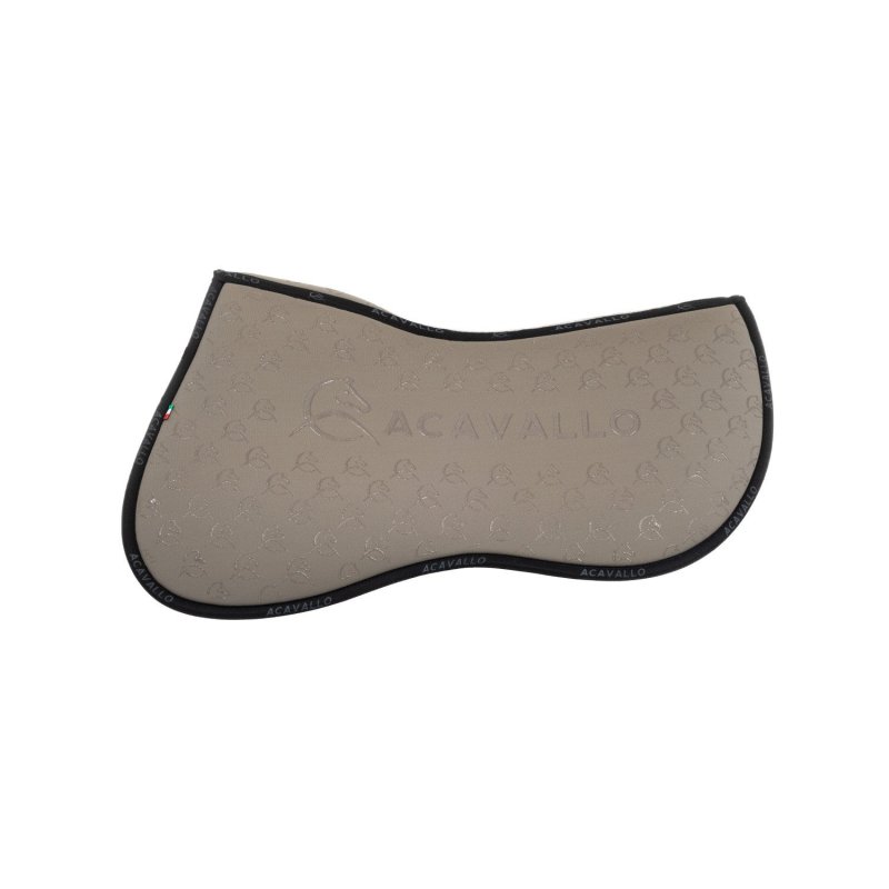 Acavallo Compensatore Memory Foam in bambù con grip silicone - Terra/Nero