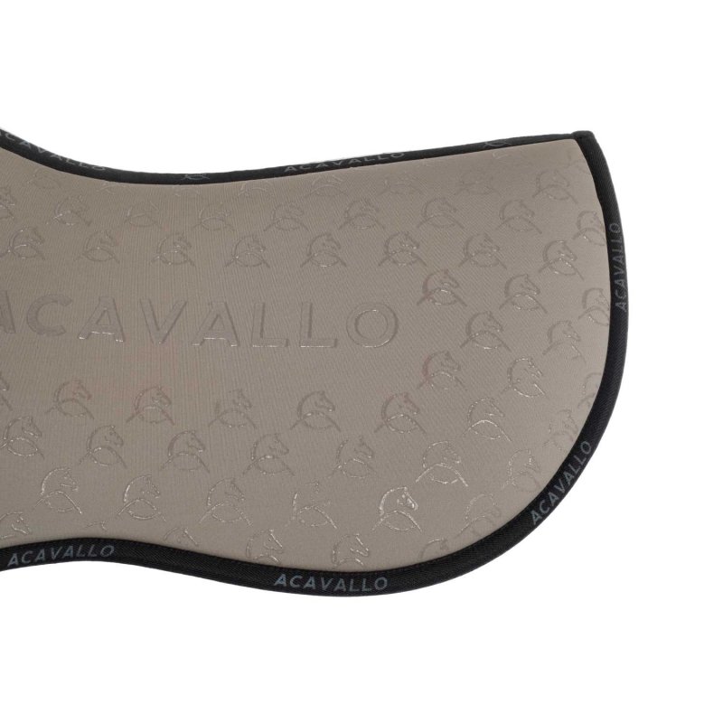 Acavallo Compensatore Memory Foam in bambù con grip silicone - Terra/Nero