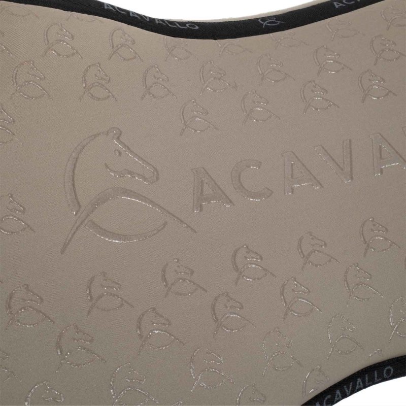 Acavallo Compensatore Memory Foam in bambù con grip silicone - Terra/Nero