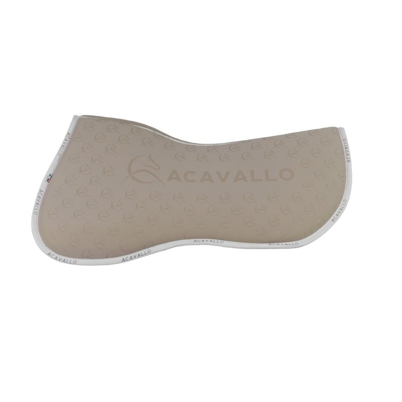 Acavallo Compensatore Memory Foam in bambù con grip silicone - Terra/Bianco