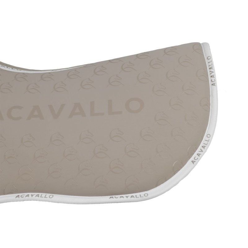 Acavallo Compensatore Memory Foam in bambù con grip silicone - Terra/Bianco