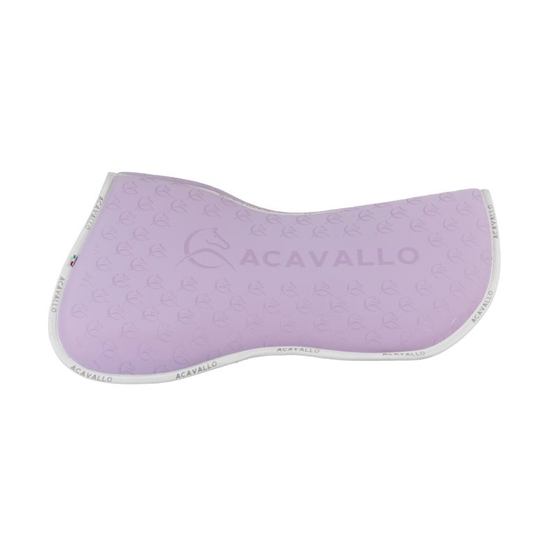 Acavallo Compensatore Memory Foam in bambù con grip silicone - Lilla/Bianco