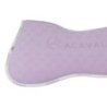 Acavallo Compensatore Memory Foam in bambù con grip silicone - Lilla/Bianco