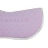 Acavallo Compensatore Memory Foam in bambù con grip silicone - Lilla/Bianco