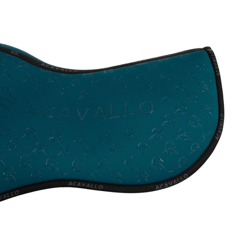 Acavallo Compensatore Memory Foam in bambù con grip silicone - Petrolio/Nero