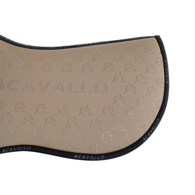 Acavallo Compensatore Memory Foam in bambù con grip silicone - Sabbia/Nero