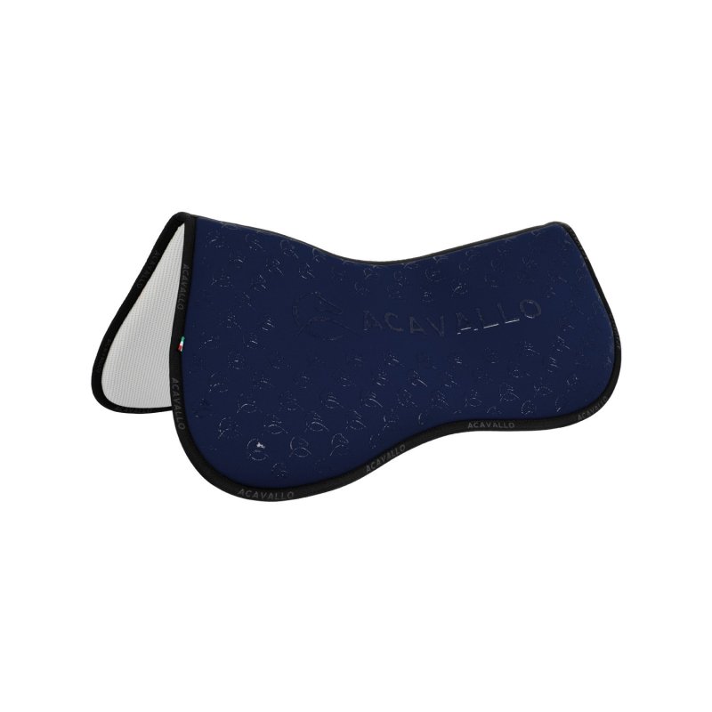 Acavallo Compensatore Memory Foam in bambù con grip silicone - Deep Blue/Nero