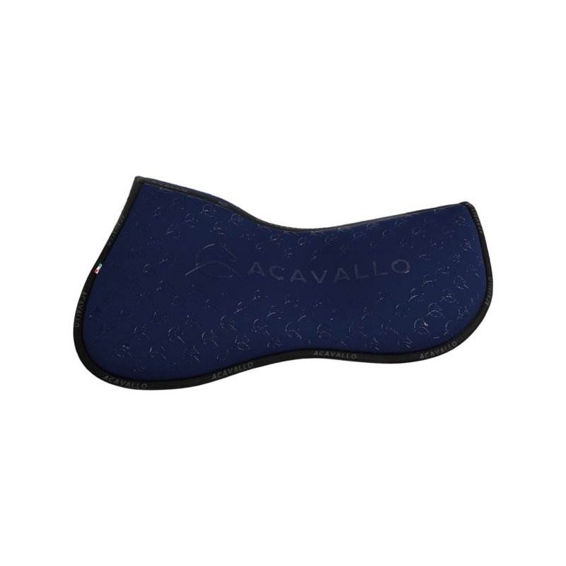 Acavallo Compensatore Memory Foam in bambù con grip silicone - Deep Blue/Nero