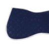 Acavallo Compensatore Memory Foam in bambù con grip silicone - Deep Blue/Bianco