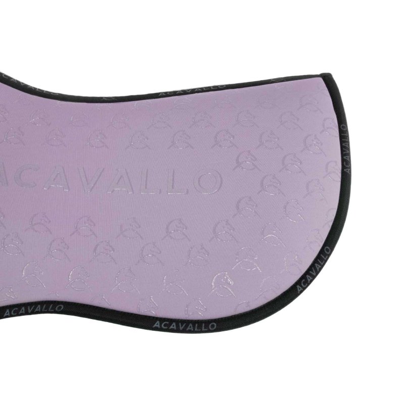 Acavallo Compensatore Memory Foam in bambù con grip silicone - Lilla/Nero