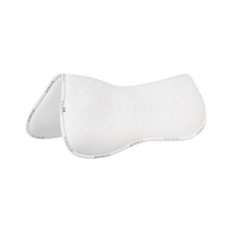 Acavallo Compensatore Memory Foam in bambù con grip silicone - Bianco