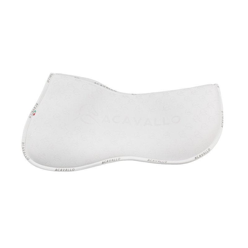 Acavallo Compensatore Memory Foam in bambù con grip silicone - Bianco