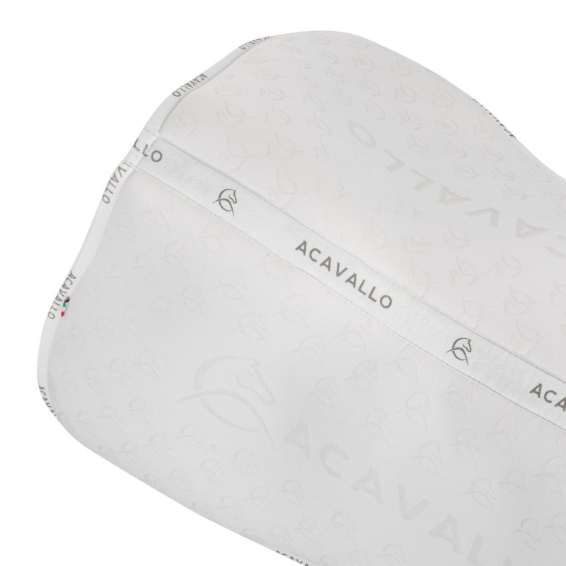Acavallo Compensatore Memory Foam in bambù con grip silicone - Bianco