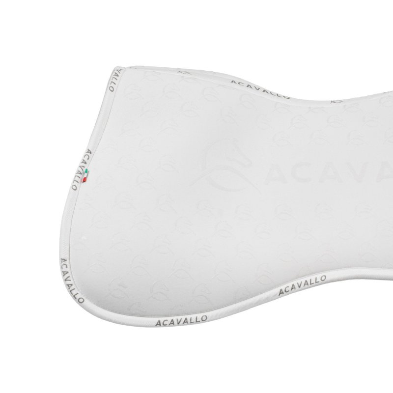 Acavallo Compensatore Memory Foam in bambù con grip silicone - Bianco