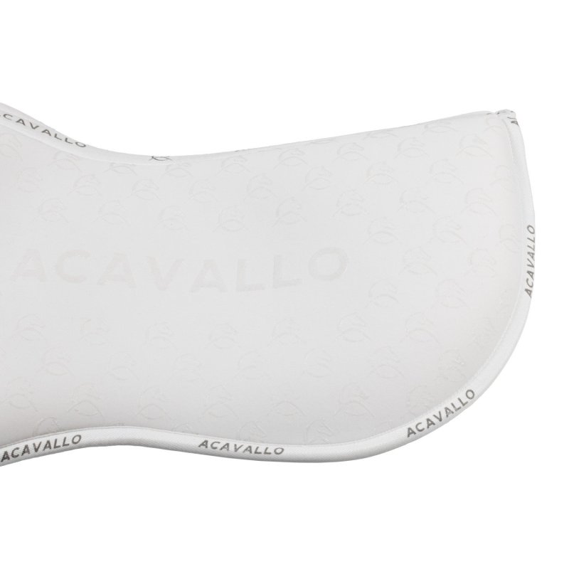 Acavallo Compensatore Memory Foam in bambù con grip silicone - Bianco